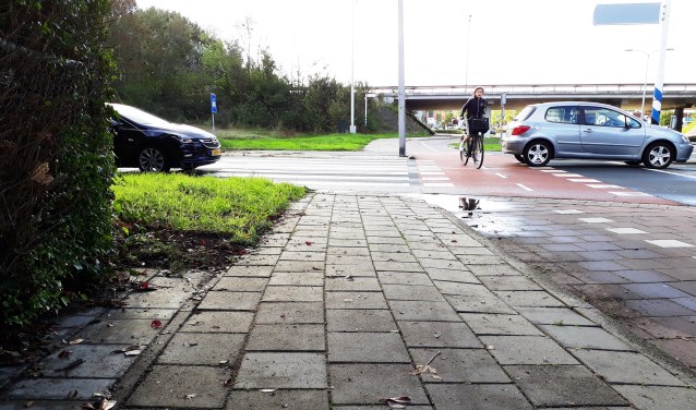 Het kruispunt Hoornes/N206 blijft volgens velen zeer onoverzichtelijk.
