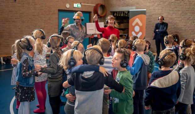 Leerlingen doen zelf mee in het verhaal van Lieve Lieven. | Foto: pr./Arjan van der Zwart