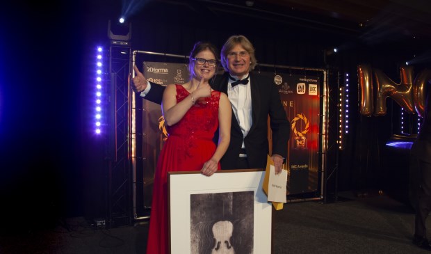 Kinderarts Michel Weijerman was zeer vereerd met zijn award.