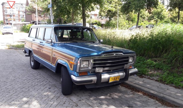 De Jeep Grand Wagoneer. Foto en tekst Rien Vliet.