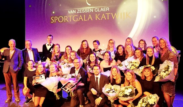 De winnaars van het sportjaar 2017.