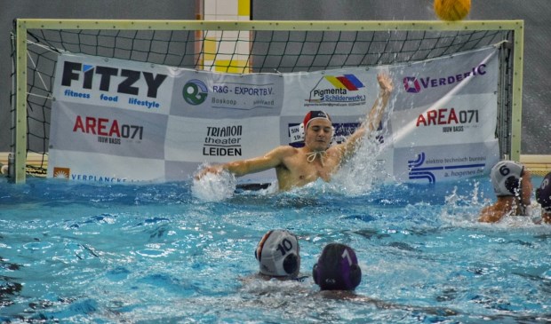 Keeper Quinten van Buul was belangrijk voor de 4-6 zege op De Gouwe.