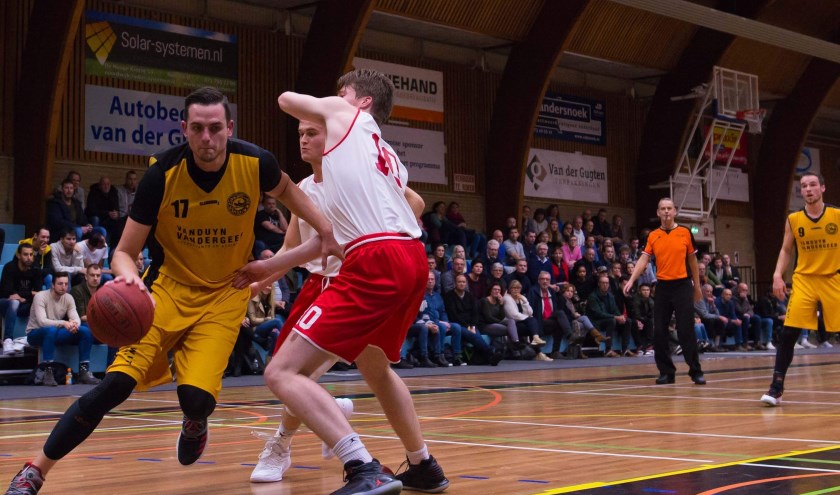 Bas Rozendaal ving met 32 punten tegen Groningen het ontbreken van Kasper Averink goed op. | Foto: Geert Bekker