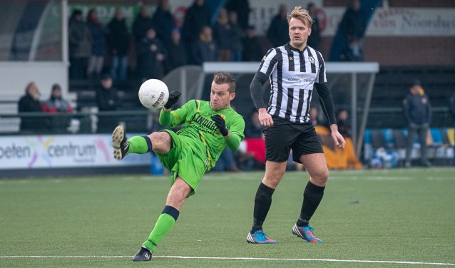 Vincent Solleveld haalt de aanval eruit tegen zijn oude club. | Foto lichtenbeldfoto.nl