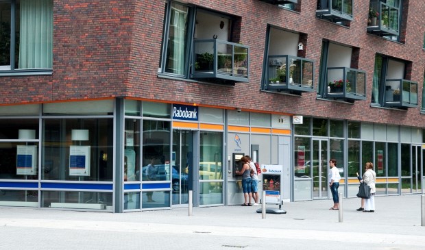 De Rabobank aan de Van Diepeningenlaan in Leiderdorp.