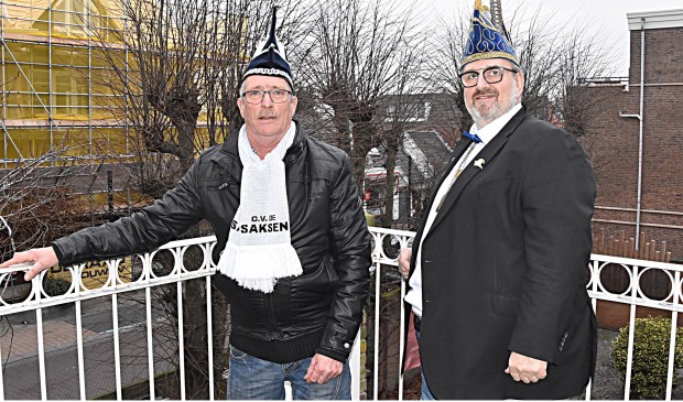 Johan van Steijn van de Saksen en Theo van Werkhoven van de Bokken zijn nauw betrokken bij het feest.