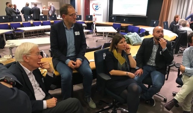 Er werd gesproken over hoe gemeenschapskracht nòg meer en sneller in de zorg ingebed kan worden.