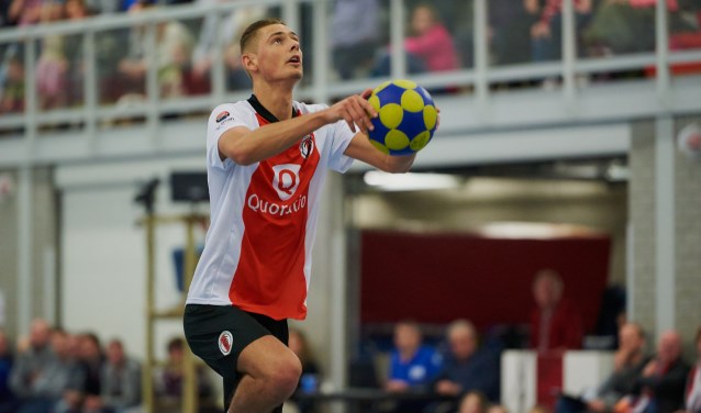 Nick Pikaar scoorde tien keer voor TOP tegen DVO. | Foto: archief/René van Dam