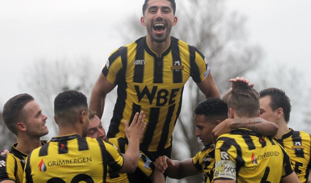 Masies Artien en RBB kunnen eindelijk juichen 0-3 winst tegen De Dijk.