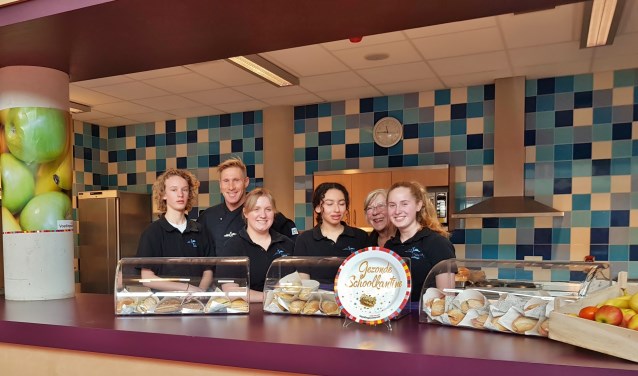 Keuze uit veel gezonde producten in de schoolkantine. | Foto: pr