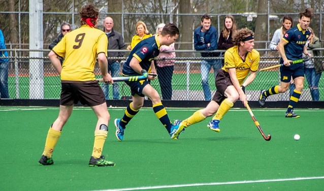 Jerome van Donk op volle snelheid.