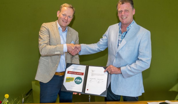 Fred van Trigt (links) en Frank Evers.