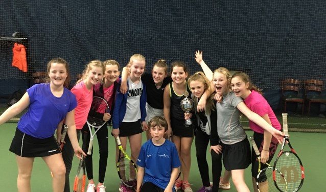 Het winnende team van groep 7/8: De Prinsenhof. | Foto: pr
