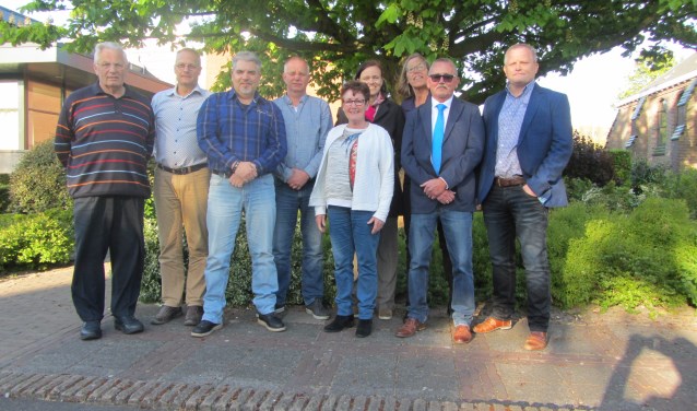 Leden van Wijkraad Rijnsburg.