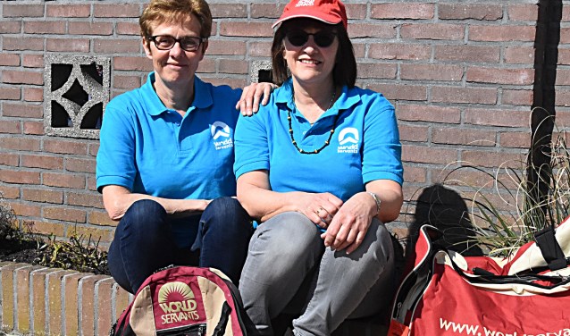 Dames naar Ghana: José Korts en Lia van Rijn zijn er bijna klaar voor.