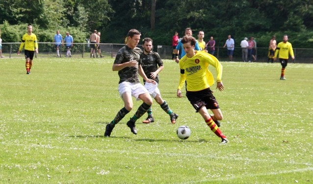 Abel Bormans op weg naar zijn volgende doelpunt. | Foto Leo van den Broek