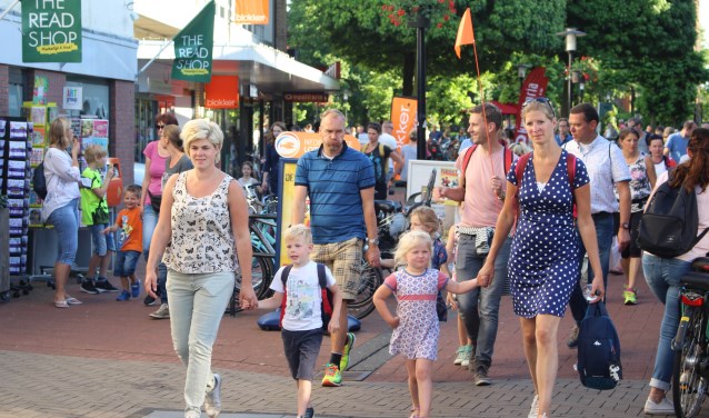 Deelnemers aan de avondvierdaagse van 2017. | Foto: archief