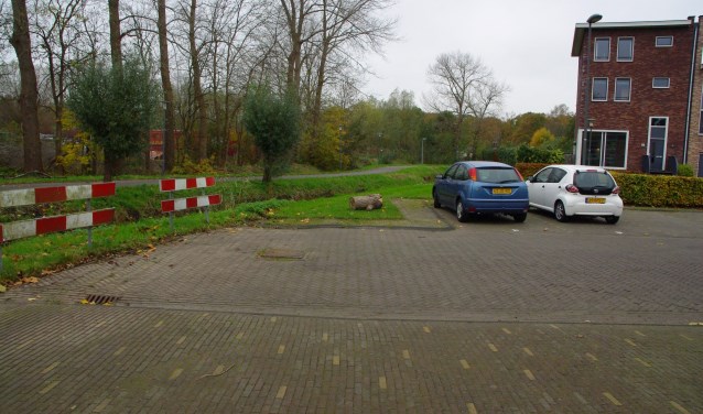 De plek waar de brug moet komen. | Archieffoto Willemien Timmers