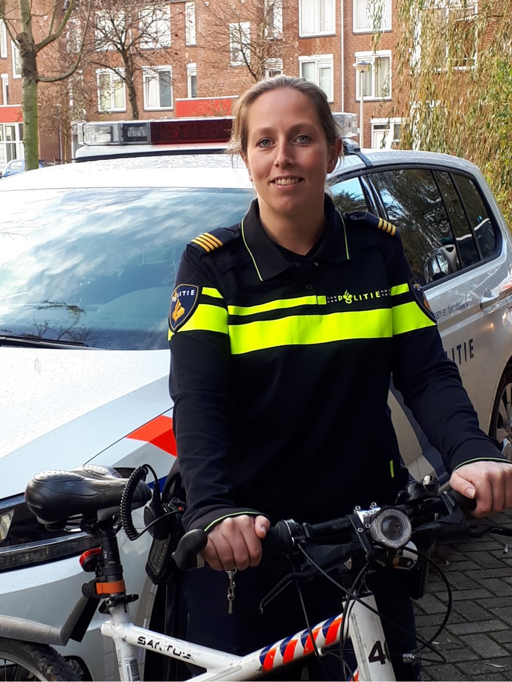 Wijkagent Patricia Molenaar.