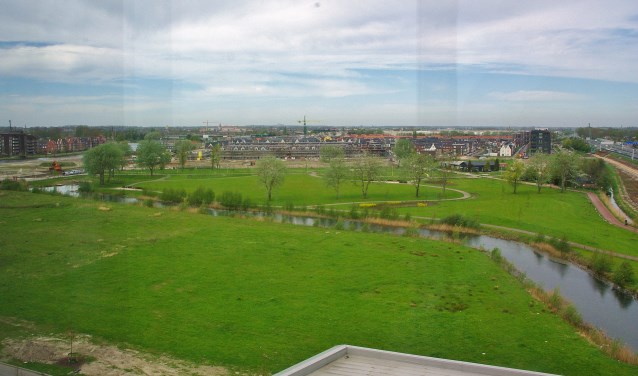 45 nog te bouwen woningen aan de Oude Rijnsburgerweg in 'Oegstgeest aan de Rijn' zullen aardgasvrij worden. | Archieffoto Willemien Timmers