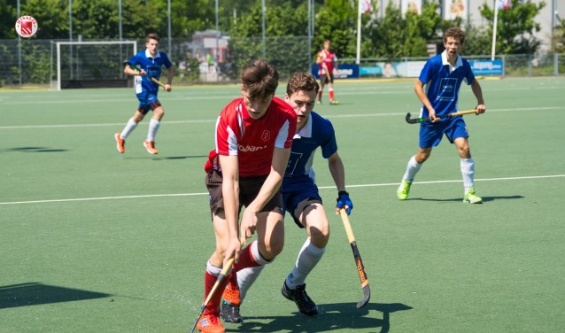 Sam Hoekstra in actie.