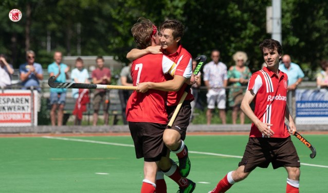 Koen Wubbe scoort voor Hisalis. | Foto: pr