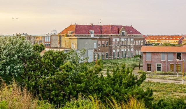 Het oude hoofdgebouw van het Zeehospitium.