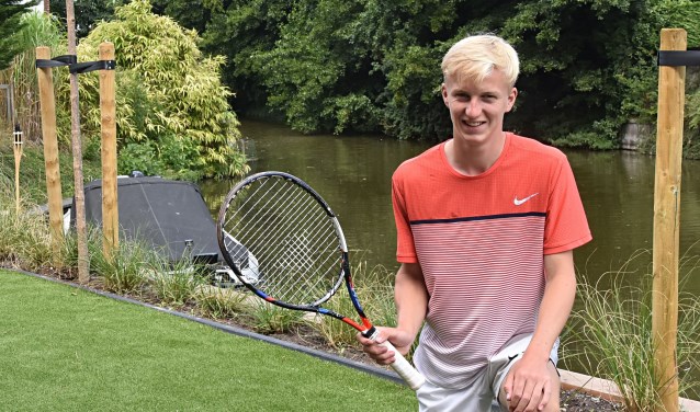 Matthijs van Starkenburg is recreatief bezig met zijn sport.