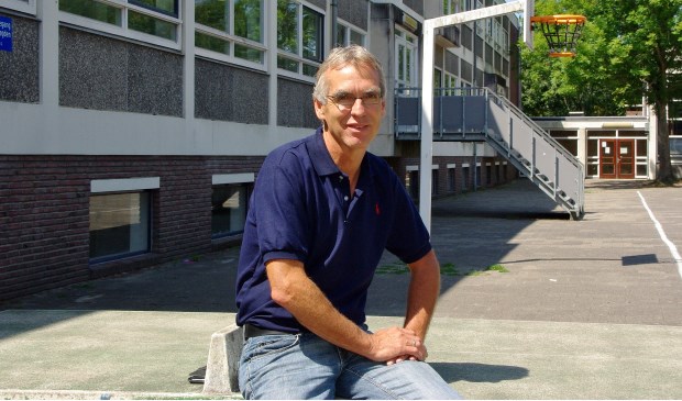 Directeur Douwe Splinter van de Kannerschool hoopt op een goede oplossing en betere huisvesting voor zijn school. | Archieffoto Willemien Timmers