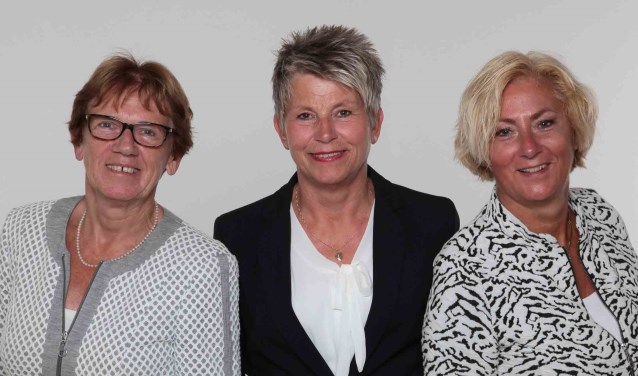 Ankie Jochemsz, Willemijn Heijink en Wilma Bleeker. | Foto: pr.