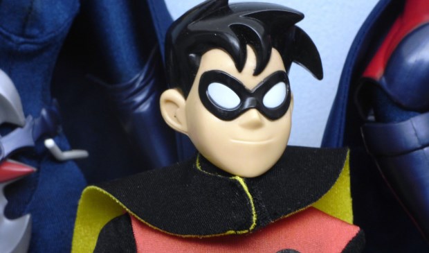 Robin, het hulpje van Batman.