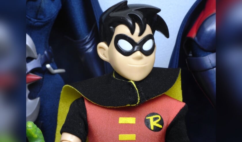 Robin, het hulpje van Batman.