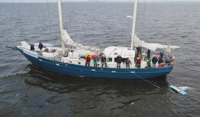 Oegstgeestenaar Karl Beerenfenger is expeditieleider van een 22-daagse zeilexpeditie naar Denemarken om bewustwording te creëren over de plastic soep. | Foto PR