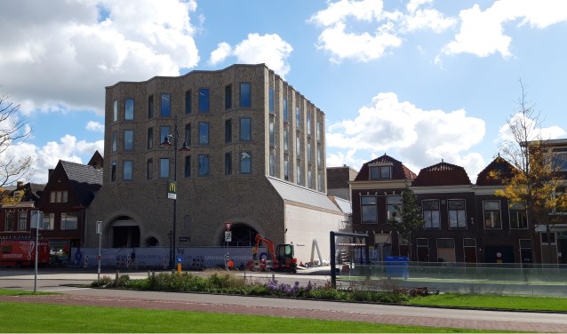 De nieuwe gevel. Foto: Rien van Vliet.