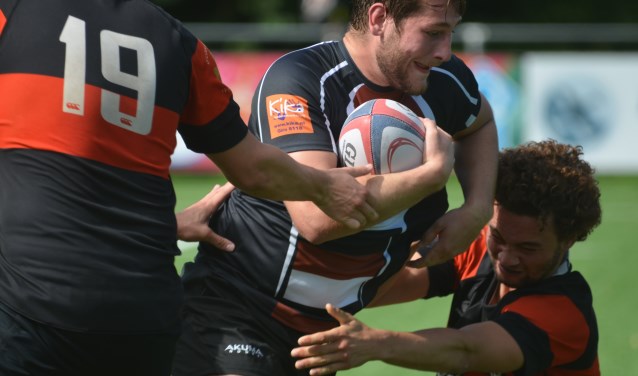 Ducan Overmeire, jeugdig talent voorop in de strijd. | Foto: PR