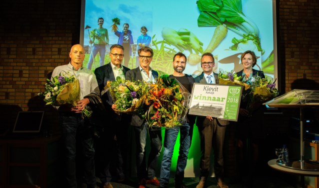 De winnaars van Duurzaamheidsprijs Duin- & Bollenstreek 2018. | Foto: Martine Goulmy