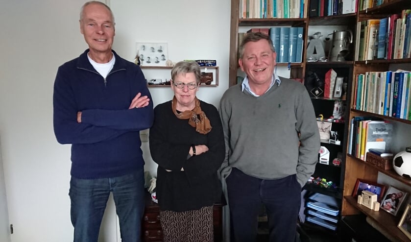 Van links naar rechts: Alex Ramakers, Anneke van der Sluis en Dirk Jan Broer. | Foto: PR
