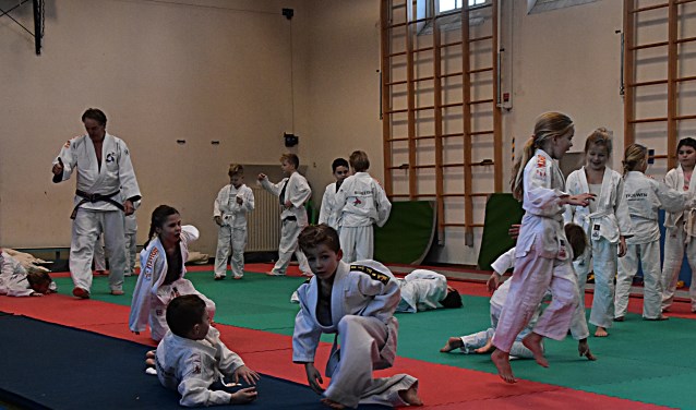 De Christelijke Opleidingsschool biedt als eerste in Katwijk judoles. aan. | Foto: Piet van Kampen