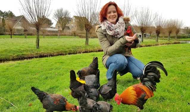 Ivonne Janka wil door het starten van een zorgboerderij iets voor anderen betekenen. | Foto Willemien Timmers