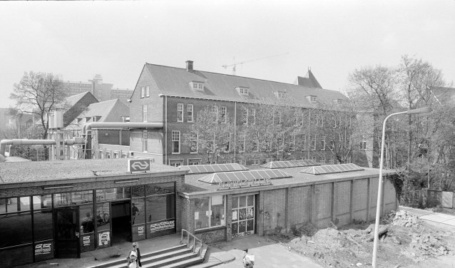 Ook dit was Leiden CS, ooit een rustig stationnetje. Foto: Niek Bavelaar.