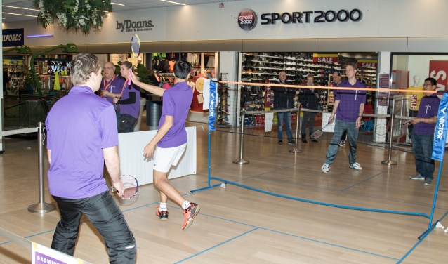 Op 9 februari kun je in Winkelhof kennis maken met badminton. | Foto: PR
