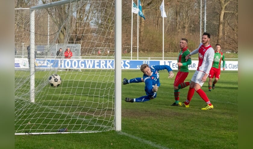 RCL kreeg twee tegendoelpunten te verwerken. | Foto: J.P. Kranenburg