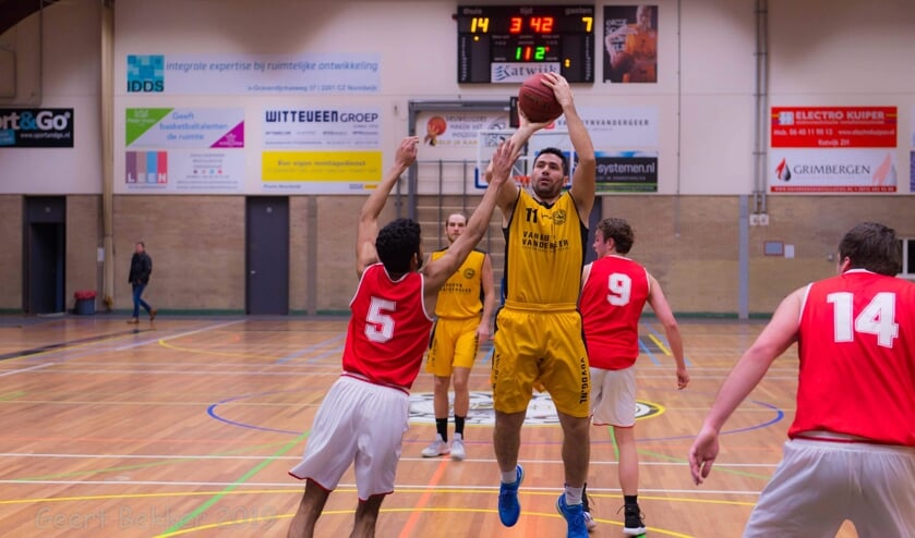 Michael Madanly zorgde voor de nodige scores. | Foto: Geert Bekker