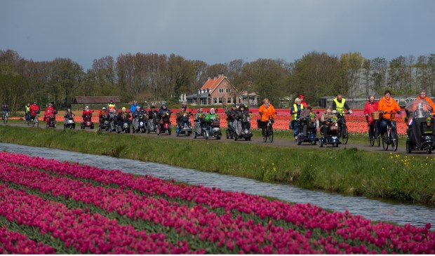 Hopelijk wordt het weer een tocht tijdens mooi weer, waarbij je extra kunt genieten van de bloeiende bollenvelden.