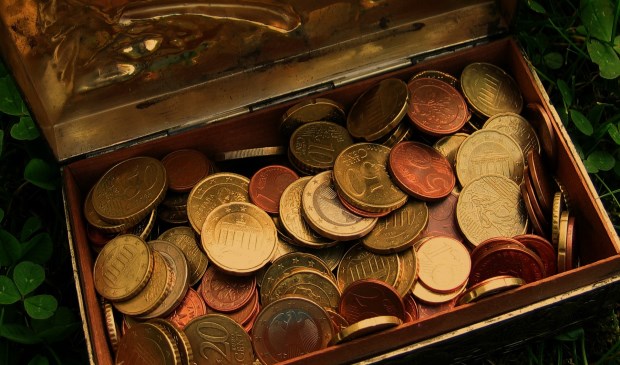 Welke schatten heeft iemand nog thuis liggen? Een bijzondere euromunt uit Vaticaanstad bijvoorbeeld. Dat soort munten kom je tegen op een muntenbeurs.