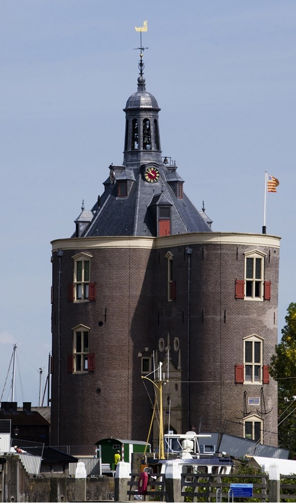 Zicht op Enkhuizen.