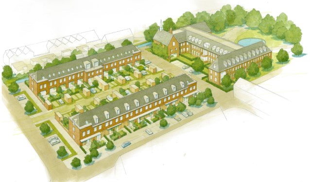In het plan worden 28 woningen gerealiseerd op de hoek Endepoellaan-De Weiden. | Foto: archief