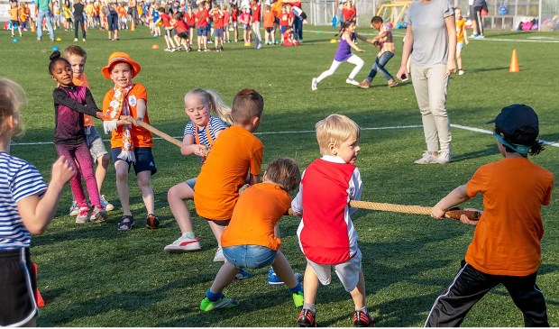 De Koningsspelen op de velden van RCL in 2018.