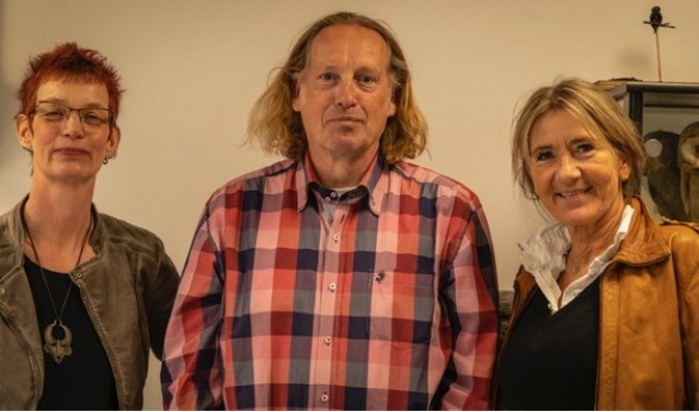 Deze nieuwe leden van BIB exposeren in het gezondheidscentrum.