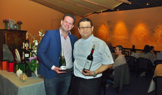 Ka Lun Ip (China House) had een prachtig menu samengesteld. Vinoloog Argo Porte schonk de wijnen.